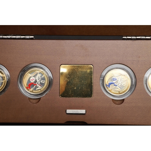 1609 - A ROYAL MINT 2002 COMMONWEALTH GAMES PIEDFORT COLLECTION. 'The Official Commonwealth Games Silver Pi... 