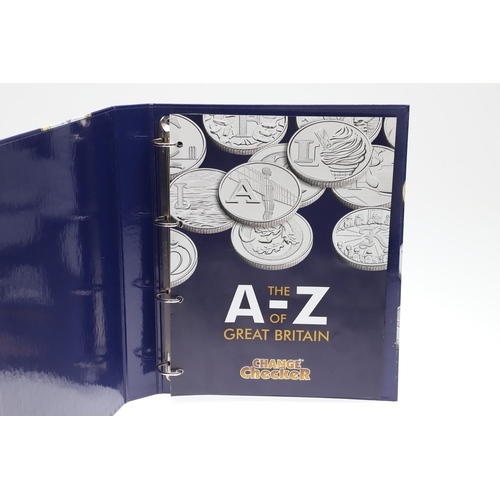 1626 - A COLLECTION OF ROYAL MINT 2019 COIN HUNT TEN PENCE PIECES. An album of 26 2019 coin hunt 10p pieces... 