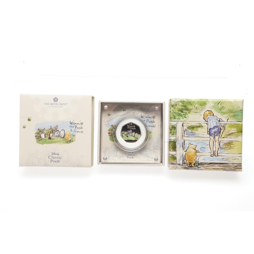 1631 - A COLLECTION OF SIX ROYAL MINT 'WINNIE THE POOH AND FRIENDS SILVER FIFTY PENCE COINS. A collection o... 