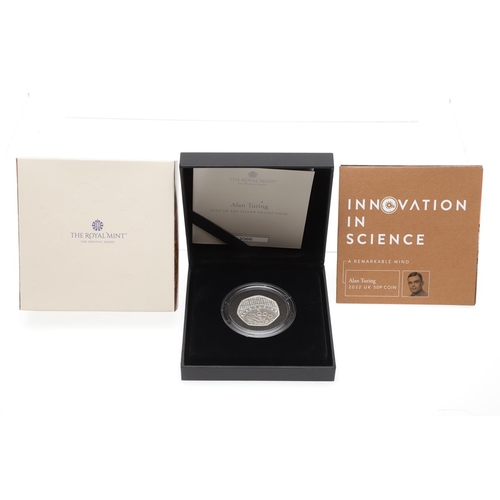 1635 - A COLLECTION OF ROYAL MINT SILVER PROOF INNOVATION IN SCIENCE AND OTHER COINS. Six Royal Mint silver... 