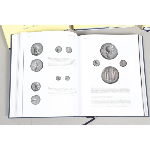 1649 - SEVEN LEU NUMISMATIK ANCIENT COIN CATALOGUES. Leu Numismatik of Zurich coin catalogues, extensive we... 