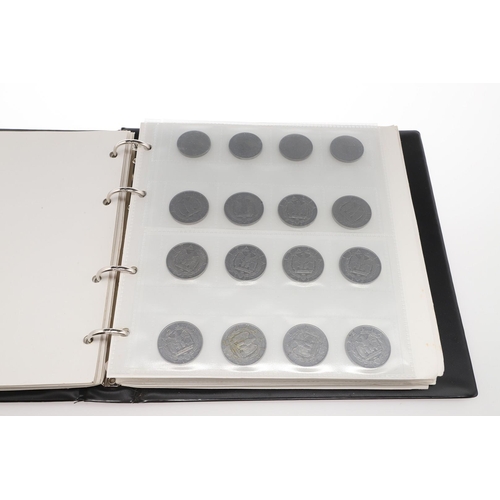 1673 - ITALY: AN EXTENSIVE ALBUM OF ITALIAN COINS. Italian coins to include: 1872 five Lira, 1928 20 Lira, ... 