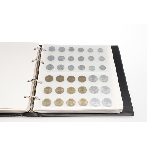 1673 - ITALY: AN EXTENSIVE ALBUM OF ITALIAN COINS. Italian coins to include: 1872 five Lira, 1928 20 Lira, ... 