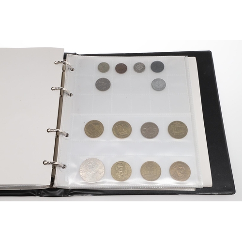 1676 - AUSTRIA: AN EXTENSIVE ALBUM OF AUSTRIAN COINS. Austrian coins to include: 200 Reis for 1871, 400 Rei... 