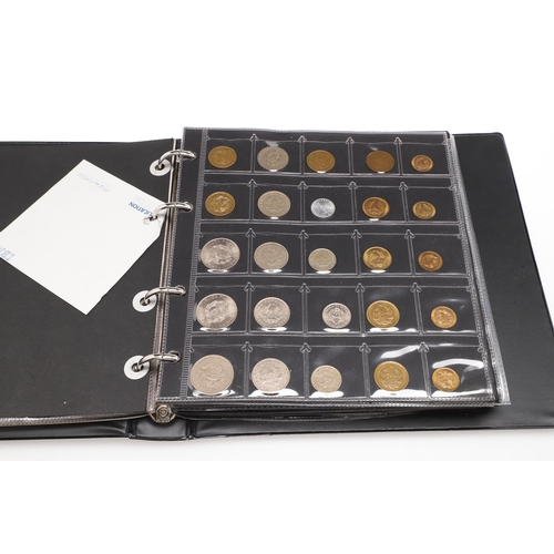 1681 - ROMANIA: AN EXTENSIVE ALBUM OF ROMANIAN COINS. Romanian coins to include 5 and 10 Bani coins dated 1... 