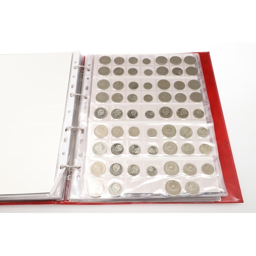 1683 - RUSSIA: AN EXTENSIVE ALBUM OF RUSSIAN COINS. Russian coins to include: 20 Kopek coins 1922 and later... 