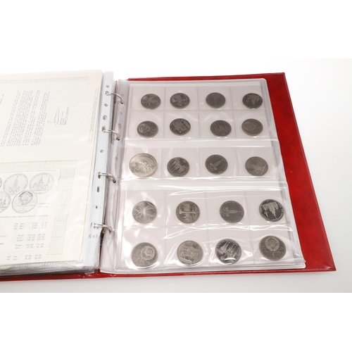 1683 - RUSSIA: AN EXTENSIVE ALBUM OF RUSSIAN COINS. Russian coins to include: 20 Kopek coins 1922 and later... 