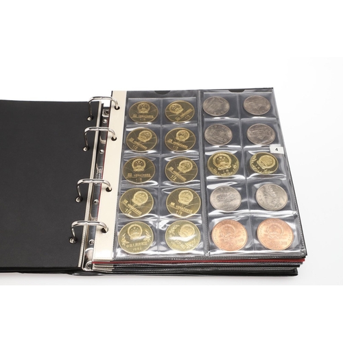 1691 - CHINA: AN EXTENSIVE ALBUM OF CHINESE COINS. Various Chinese coins to include recent issues, various ... 