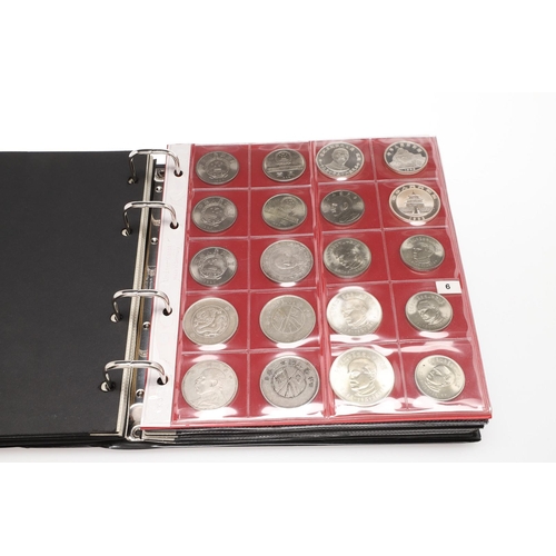 1691 - CHINA: AN EXTENSIVE ALBUM OF CHINESE COINS. Various Chinese coins to include recent issues, various ... 