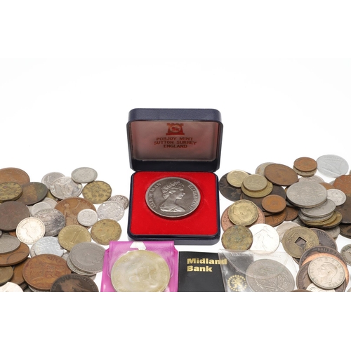 1701 - A LARGE COLLECTION OF WORLD COINS TO INCLUDE SILVER AND OTHER ISSUES. A large mixed collection of co... 