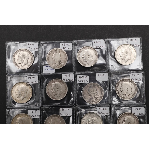 1739 - A COLLECTION OF HALFCROWNS, 1891 AND LATER. Queen Victoria Halfcrowns for 1891, 1892 and 1897. Edwar... 