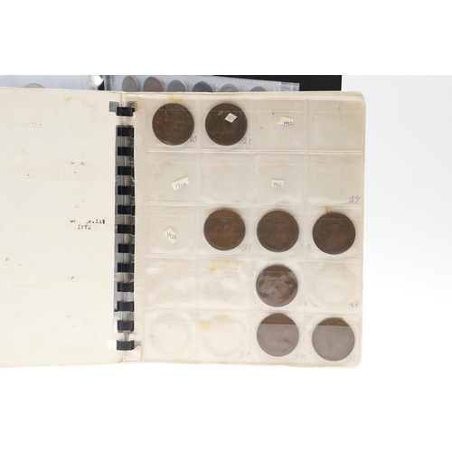 1753 - AN EXTENSIVE COLLECTION OF VICTORIAN AND LATER PENNIES. Four Whitman coin folders: Pennies 1860-1880... 