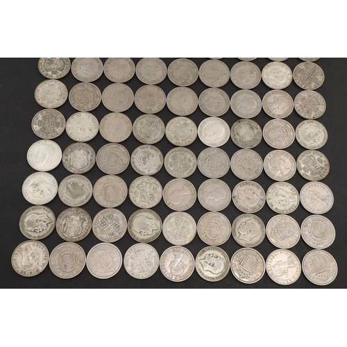 1769 - A COLLECTION OF HALFCROWNS, GEORGE V AND LATER. Halfcrowns: 1915, 1917, 1918, 1920 (3), 1921 (4), 19... 