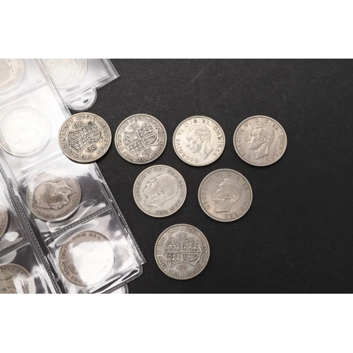 1788 - A PARTIAL DATE RUN OF HALFCROWNS, 1914 AND LATER. Halfcrowns: 1914, 1916, 1920, 1922 (3), 1923, 1924... 