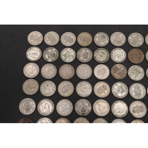 1790 - A PARTIAL DATE RUN OF SHILLING, 1842 AND LATER. Shillings for: 1842, 1895, 1900, 1910, 1911, 1920, 1... 