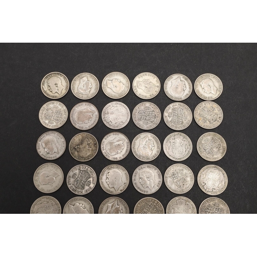 1795 - A COLLECTION OF SILVER AND PART-SILVER HALFCROWNS, 1912 AND LATER. Halfcrowns: 1912, 1920 (6), 1921 ... 