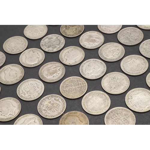 1795 - A COLLECTION OF SILVER AND PART-SILVER HALFCROWNS, 1912 AND LATER. Halfcrowns: 1912, 1920 (6), 1921 ... 