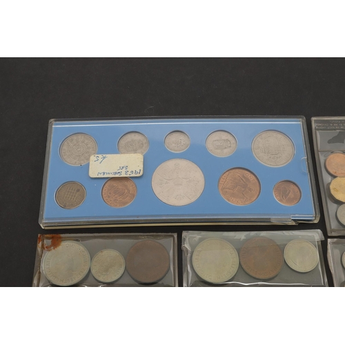 1799 - A 1953 TEN COIN PRESENTATION SET AND TEN NINE COIN SETS. An Elizabeth II ten coin presentation set, ... 