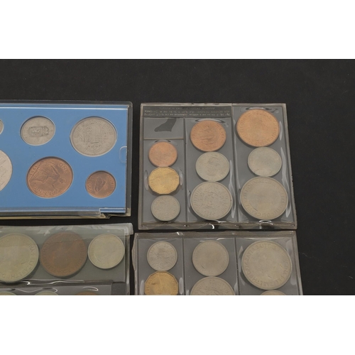 1799 - A 1953 TEN COIN PRESENTATION SET AND TEN NINE COIN SETS. An Elizabeth II ten coin presentation set, ... 