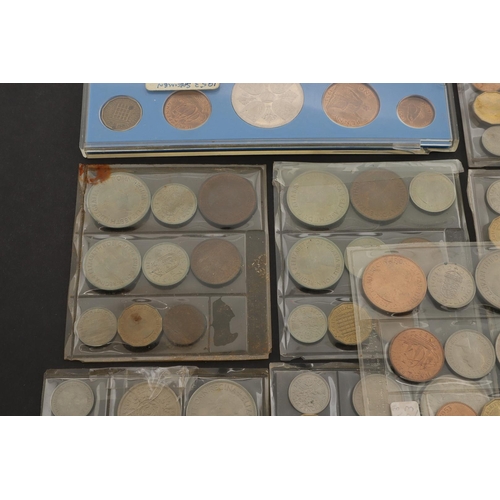 1799 - A 1953 TEN COIN PRESENTATION SET AND TEN NINE COIN SETS. An Elizabeth II ten coin presentation set, ... 