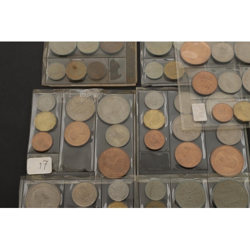 1799 - A 1953 TEN COIN PRESENTATION SET AND TEN NINE COIN SETS. An Elizabeth II ten coin presentation set, ... 