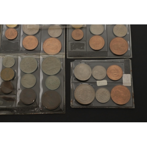 1799 - A 1953 TEN COIN PRESENTATION SET AND TEN NINE COIN SETS. An Elizabeth II ten coin presentation set, ... 