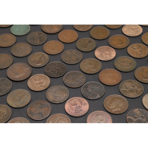 1800 - A PARTIAL DATE RUN OF COPPER PENNIES, GEORGE III AND LATER. Pennies: George III, 1799 (2), 1807, Wil... 