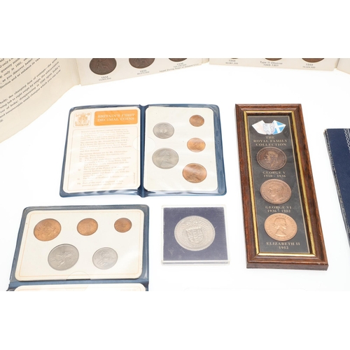 1821 - A LARGE COLLECTION OF PRE-DECIMAL AND WORLD COINS. A large collection of pre-decimal coins to includ... 