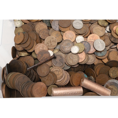 1821 - A LARGE COLLECTION OF PRE-DECIMAL AND WORLD COINS. A large collection of pre-decimal coins to includ... 