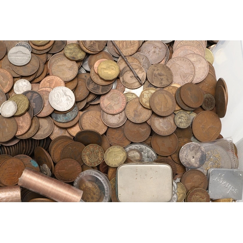 1821 - A LARGE COLLECTION OF PRE-DECIMAL AND WORLD COINS. A large collection of pre-decimal coins to includ... 