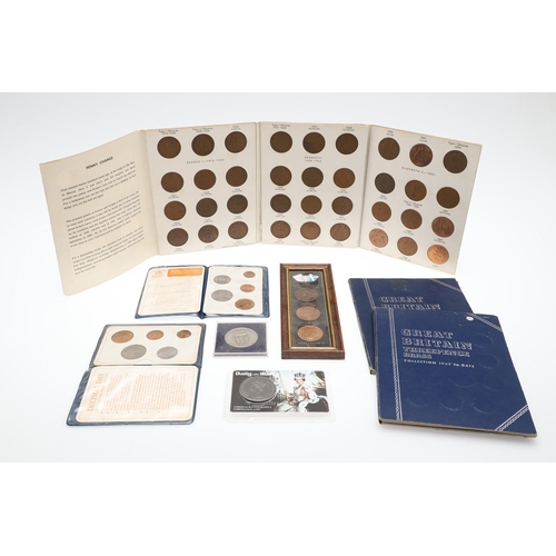 1821 - A LARGE COLLECTION OF PRE-DECIMAL AND WORLD COINS. A large collection of pre-decimal coins to includ... 