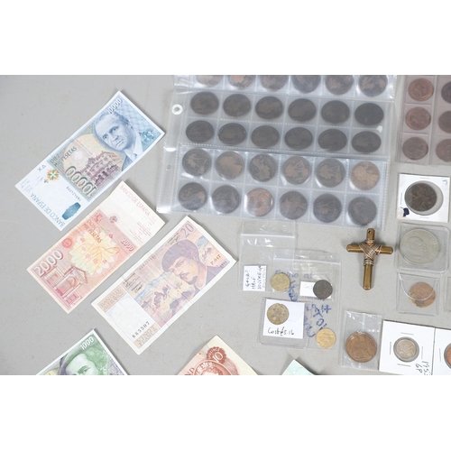 1831 - A LARGE MIXED COLLECTION OF COINS TO INCLUDE EARLY ISSUES. A collection of pre-decimal and other iss... 