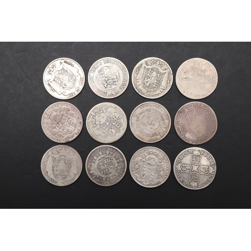 1838 - A COLLECTION OF HALFCROWNS, CHARLES II, WILLIAM III, QUEEN ANNE AND LATER. Halfcrowns for 1681(Primo... 