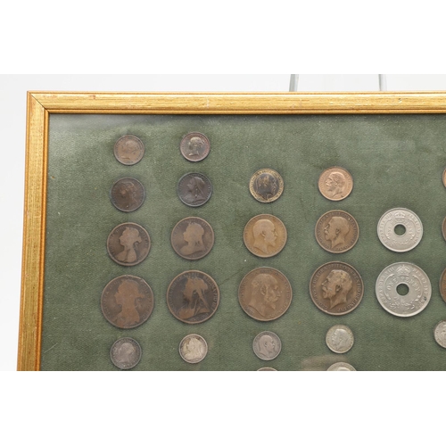 1860 - FOUR FRAMED COLLECTIONS OF COINS, EDWARD III AND LATER. Four framed collections of coins: 2012 colle... 