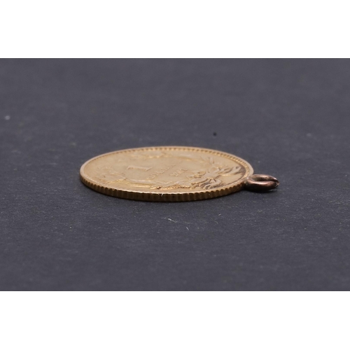 1900 - AN AMERICAN GOLD DOLLAR, 1861. United States of America, Indian Princess head l. Reverse with value ... 