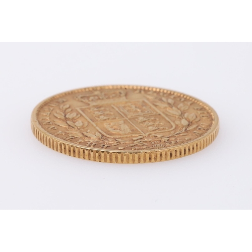 1902 - A QUEEN VICTORIA SOVEREIGN, 1869. A Queen Victoria Sovereign, Young head l. shield reverse, dated 18... 