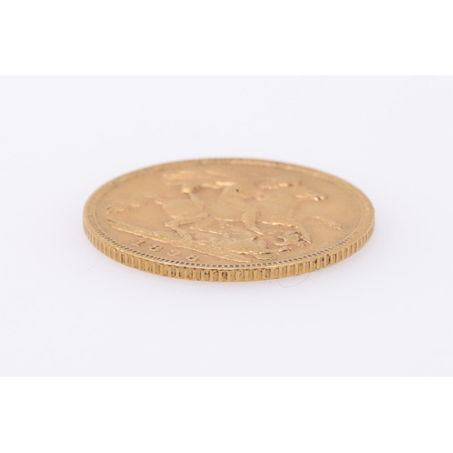 1920 - A QUEEN VICTORIAN HALF SOVEREIGN, 1898. A Queen Victoria Half Sovereign, old veiled bust l. reverse ... 