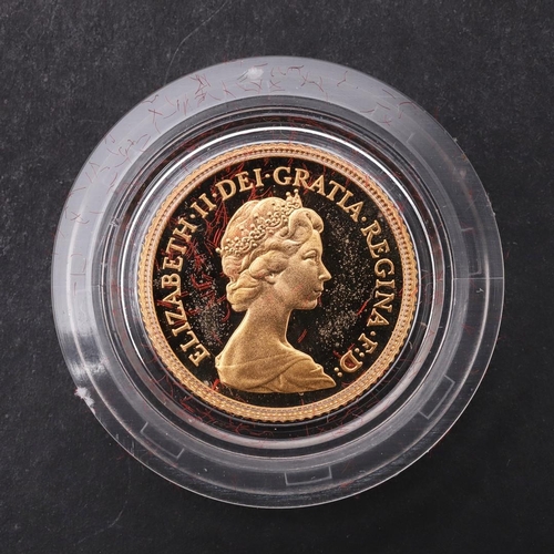 2019 - AN ELIZABETH II PROOF HALF SOVEREIGN, 1980. An Elizabeth II proof Half Sovereign, crowned bust r. Re... 