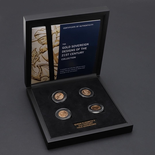 2028 - AN ELIZABETH II 'GOLD SOVEREIGN DESIGNS OF THE 21ST CENTURY COLLECTION', 2000 AND LATER. A collectio... 