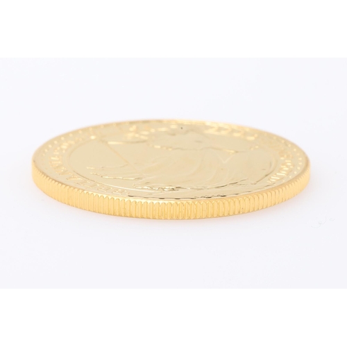 2051 - AN ELIZABETH II £100.00 GOLD BRITANNIA, 2014. A one ounce gold Britannia £100.00 coin. Crowned bust ... 