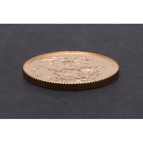 2053 - AN UNCIRCULATED ELIZABETH II SOVEREIGN, 2015. An uncirculated Elizabeth II Sovereign, crowned bust r... 