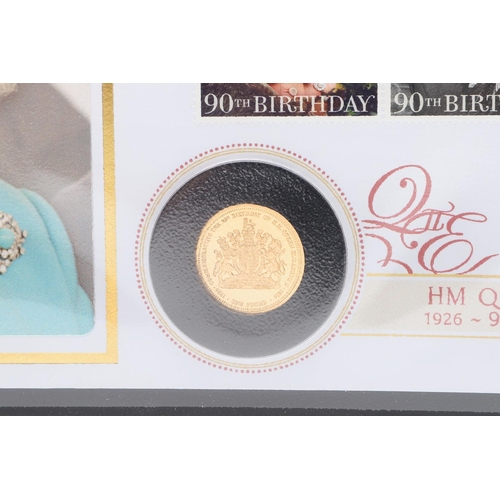 2059 - AN ELIZABETH II GOLD ONE POUND, 2016. An Elizabeth II gold £1.00, crowned bust r. reverse commemorat... 