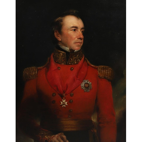 315 - SIR WILLIAM BEECHEY, RA (1753-1839). PORTRAIT OF LIEUTENANT GENERAL SIR HUGH FRASER OF BRAELANGWELL ... 