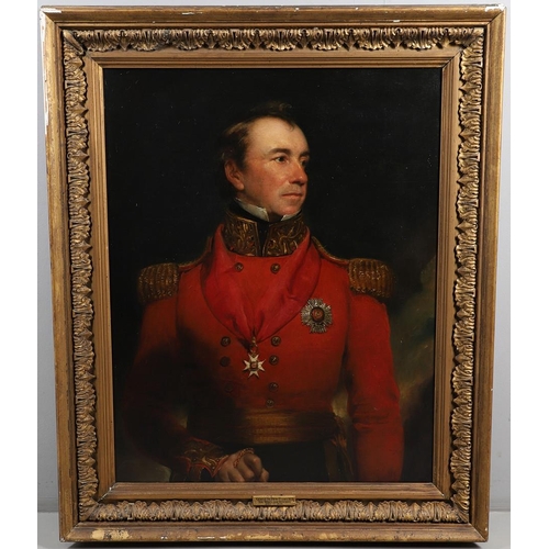 315 - SIR WILLIAM BEECHEY, RA (1753-1839). PORTRAIT OF LIEUTENANT GENERAL SIR HUGH FRASER OF BRAELANGWELL ... 