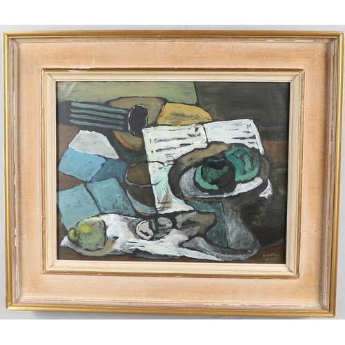 362 - JOHN BROMFIELD GAY REES (1912-1965). CUBIST COMPOSITION II. (d) Signed and dated `Bromfield Rees/ 22... 