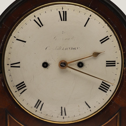 387 - AN EARLY 19TH CENTURY MAHOGANY TABLE CLOCK BY BARRAUD, LONDON. the 8