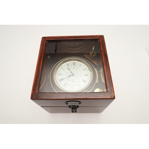 397 - A 19TH CENTURY MARINE TWO DAY CHRONOMETER BY THOMAS MERCER. the silvered dial inscribed Thomas Merce... 