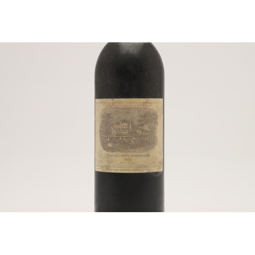 443 - WINE - CHATEAU LAFITE-ROTHSCHILD 1982. one bottle, 75cl *WE REGRET, AUCTIONET CANNOT ASSIST WITH INT... 