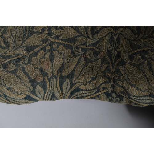 475 - WILLIAM MORRIS (1834-1896), A PAIR OF WOOL AND LINEN CURTAINS. triple woven in the tulip and rose pa... 