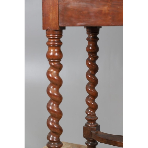 486 - AN 18TH CENTURY NORTHERN EUROPEAN OLIVEWOOD CABINET ON LATER STAND. surmounted by a drawer pediment ... 